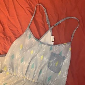 Roxy adjustable strap mini dress